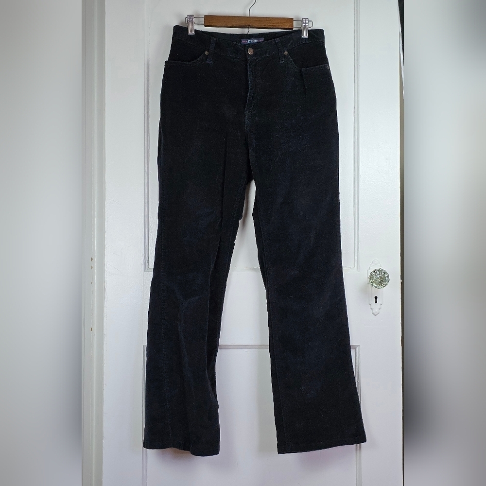 Vintage Bill Blass Velveteen Stretch Bootcut Jeans 10